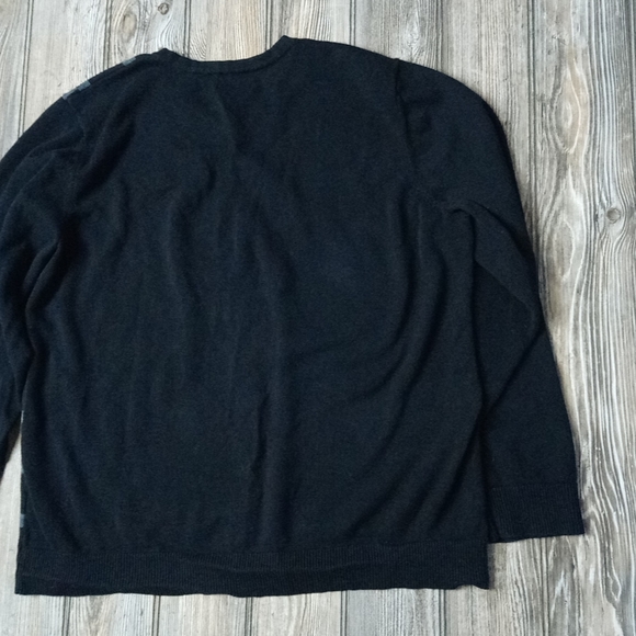 Long Sleeve Patterned Button Down Front Cardigan Sweater Top - Picture 10 of 11